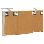 vidaXL Ensemble de Meubles de Salle de Bain 3 Pièces 100 x 10 5 x 50 cm
