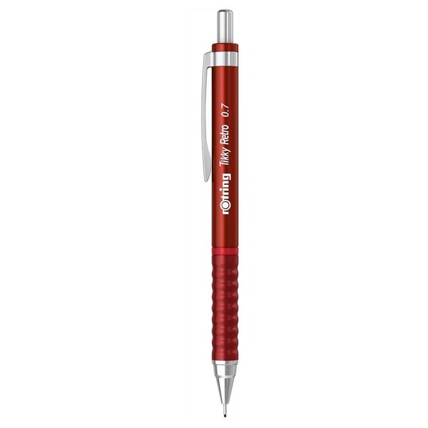 Porte-mines Tikky Retro  0 7 mm  rouge ROTRING