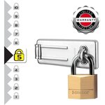 Pack moraillon de porte et cadenas à clé 140703EURD
