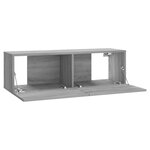 vidaXL Ensemble de meubles TV muraux Sonoma gris Bois d'ingénierie