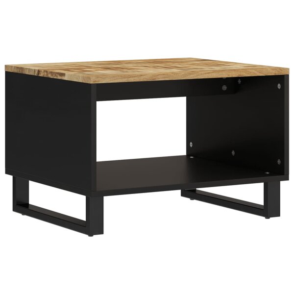 vidaXL Table basse 60x50x40 cm bois de manguier massif