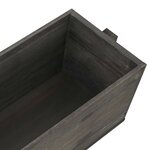 vidaXL Trellis de jardin vertical Gris 48 x 30 x 70 5 cm