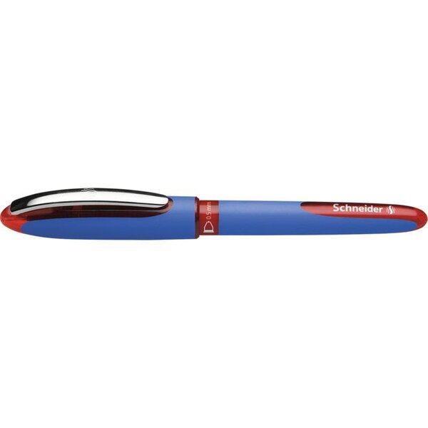 Roller à encre One Hybrid C 05 rouge x 10 SCHNEIDER