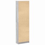 vidaXL Armoire Gris Sonoma 55 x 25 x 189 cm Bois d'ingénierie