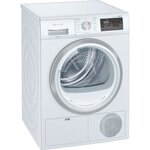 Sèche-linge pompe à chaleur siemens - 8 kg - moteur induction - classe a+ - blanc