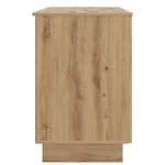 vidaXL Bureau Chêne artisanal Bois d'ingénierie 142 5 x 50 x 75 cm