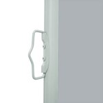 vidaXL Auvent latéral rétractable de patio 100x300 cm Gris