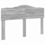 vidaXL Tête de lit Gris Sonoma 160 cm Bois d'ingénierie