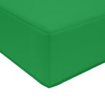 vidaXL Coussin de canapé d'extérieur Polyester Vert 60 x 60 cm