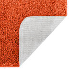 vidaXL Ensemble de tapis de bain antidérapants 3 Pièces Orange PP