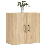vidaXL Armoire murale chêne sonoma 60x31x60 cm bois d'ingénierie