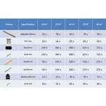 vidaXL Panneau de terrasse et accessoires WPC 20 m² 2 2 m Marron clair