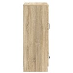 vidaXL Buffet Chêne Sonoma 66 x 34 5 x 92 cm Bois d'ingénierie