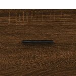 vidaXL Armoire murale chêne marron 80x36 5x35 cm bois d'ingénierie