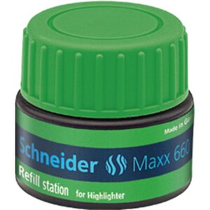 Station de recharge Maxx 660 vert pour Surligneur JOB SCHNEIDER