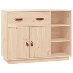 vidaXL Buffet 98 5x40x75 cm Bois massif de pin