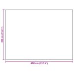 vidaXL Tapis d'extérieur 'ARAKIL'Rose 300x400 cm PP
