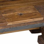 vidaXL Table basse Naturel 90 x 50 x 35 cm bois
