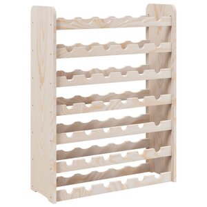 vidaXL Casier à vin 67 5x25x87 cm Bois de pin massif