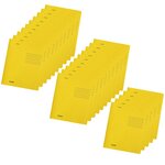 Chemise En Carte À Lamelle A4 - Jaune - X 100 - Falken