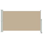 vidaXL Auvent latéral 140 x 300 cm 100  polyester fer acier