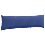 vidaXL Coussins de canapé 2 Pièces Bleu police 145 x 40 cm