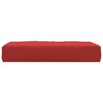 vidaXL Coussin de palette rouge tissu oxford