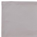 vidaXL Tissu de Remplacement d'Auvent pour Cadre de 3.5x2.5 m Gris Clair