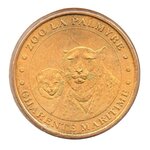 Mini médaille monnaie de paris 2008 - zoo de la palmyre