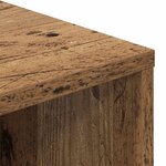 vidaXL Buffet avec tiroir Bois ancien 88 5 x 29 x 84 5 cm