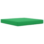 vidaXL Coussin de canapé d'extérieur Polyester Vert 80 x 80 cm