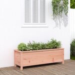 vidaXL Lit surélevé de jardin 119 5x40x39 cm bois douglas massif