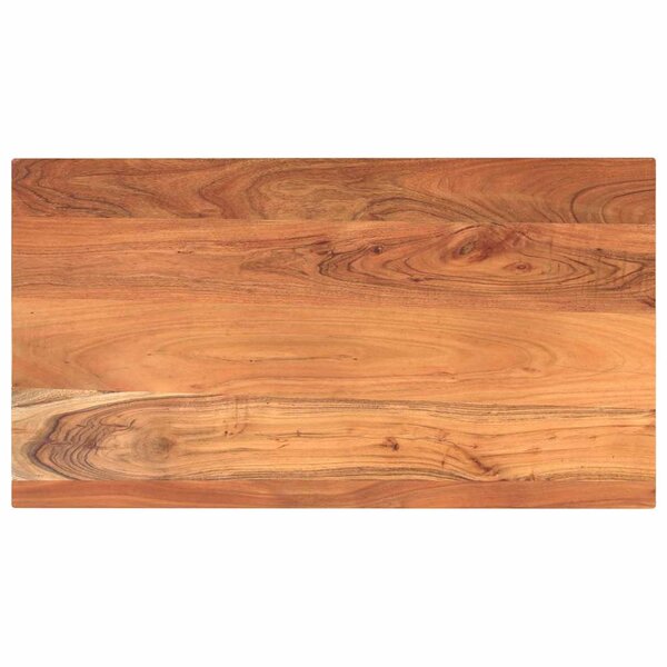 vidaXL Dessus de table 100x70x2 5cm rectangulaire bois massif d'acacia
