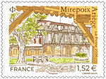 Timbre - Mirepoix - Ariège - Lettre Verte