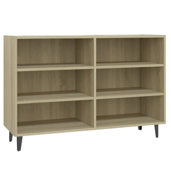 vidaXL Buffet chêne sonoma 103 5x35x70 cm bois d'ingénierie