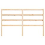 vidaXL Tête de lit 126x4x100 cm Bois massif de pin