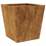 vidaXL Jardinière 40x40x40 cm acier résistant aux intempéries