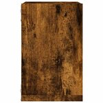 vidaXL Étagères Murales 2 Pièces Marron 26 x 15 x 26 cm Bois d'ingénierie