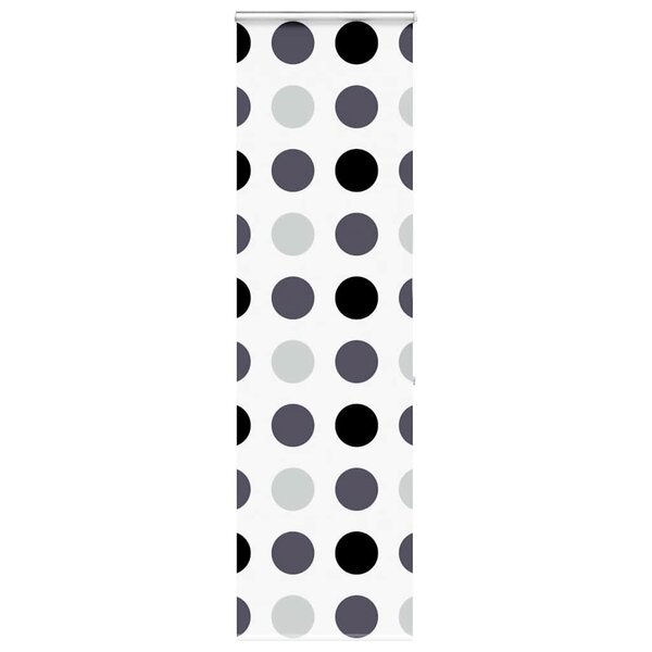 vidaXL Store enrouleur de douche avec cassette largeur du tissu 56 cm