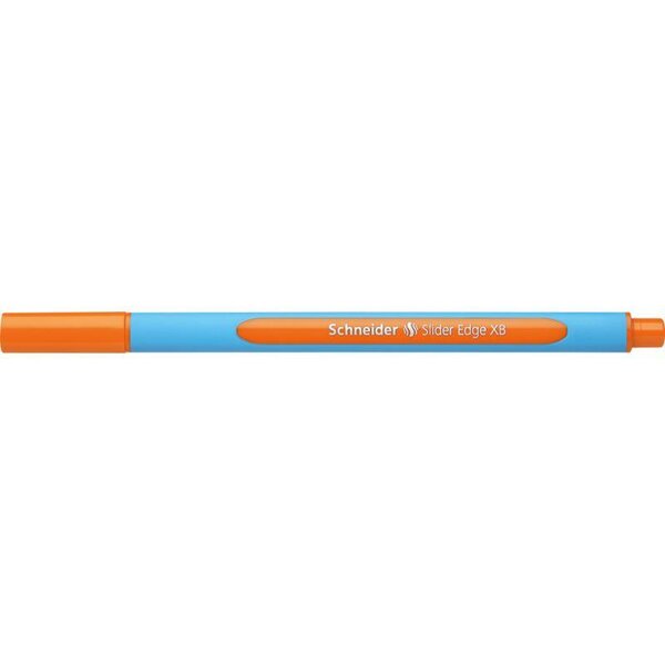 Stylo à bille slider edge pte extra large orange x 10 schneider