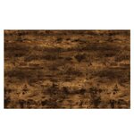 vidaXL Étagères murales 4 Pièces chêne fumé 80x50x1 5cm bois d'ingénierie