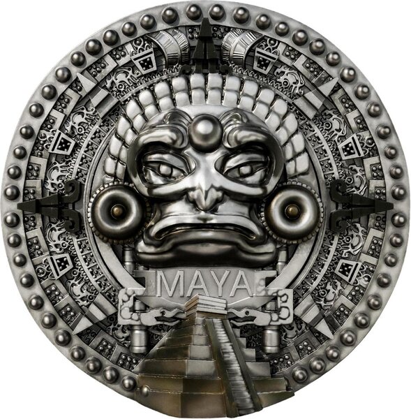 Pièce de monnaie en Argent 2000 Francs g 62.2 (2 oz) Millésime 2025 MAYA