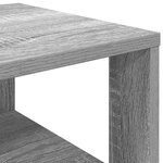 vidaXL Étagère à chaussures sonoma gris 61x32x87 5 cm bois ingénierie