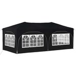 vidaXL Tente de fête pop-up 575 x 288 x 245 cm Anthracite Tissu Oxford