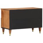 vidaXL Meuble TV 70x33x46 cm Bois massif de manguier