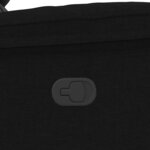 vidaXL Fauteuil de massage inclinable Noir Tissu