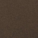 vidaXL Tête de lit Marron Foncé 90x7x78/88 cm Tissu