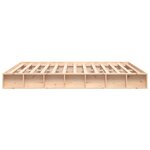 vidaXL Cadre de lit sans matelas 200x200 cm bois massif de pin