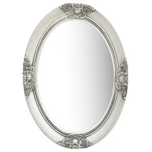 vidaXL Miroir mural style baroque 50x70 cm Argenté