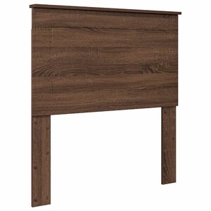 vidaXL Tête de lit Chêne brun 75 cm Bois d'ingénierie